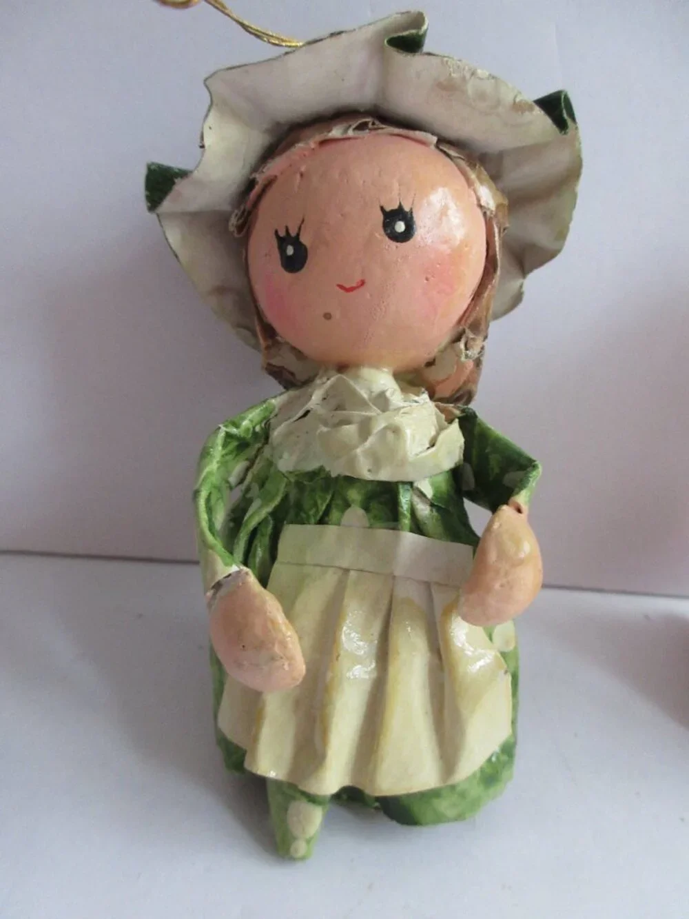 3 Paper Mache Girls 4.5
